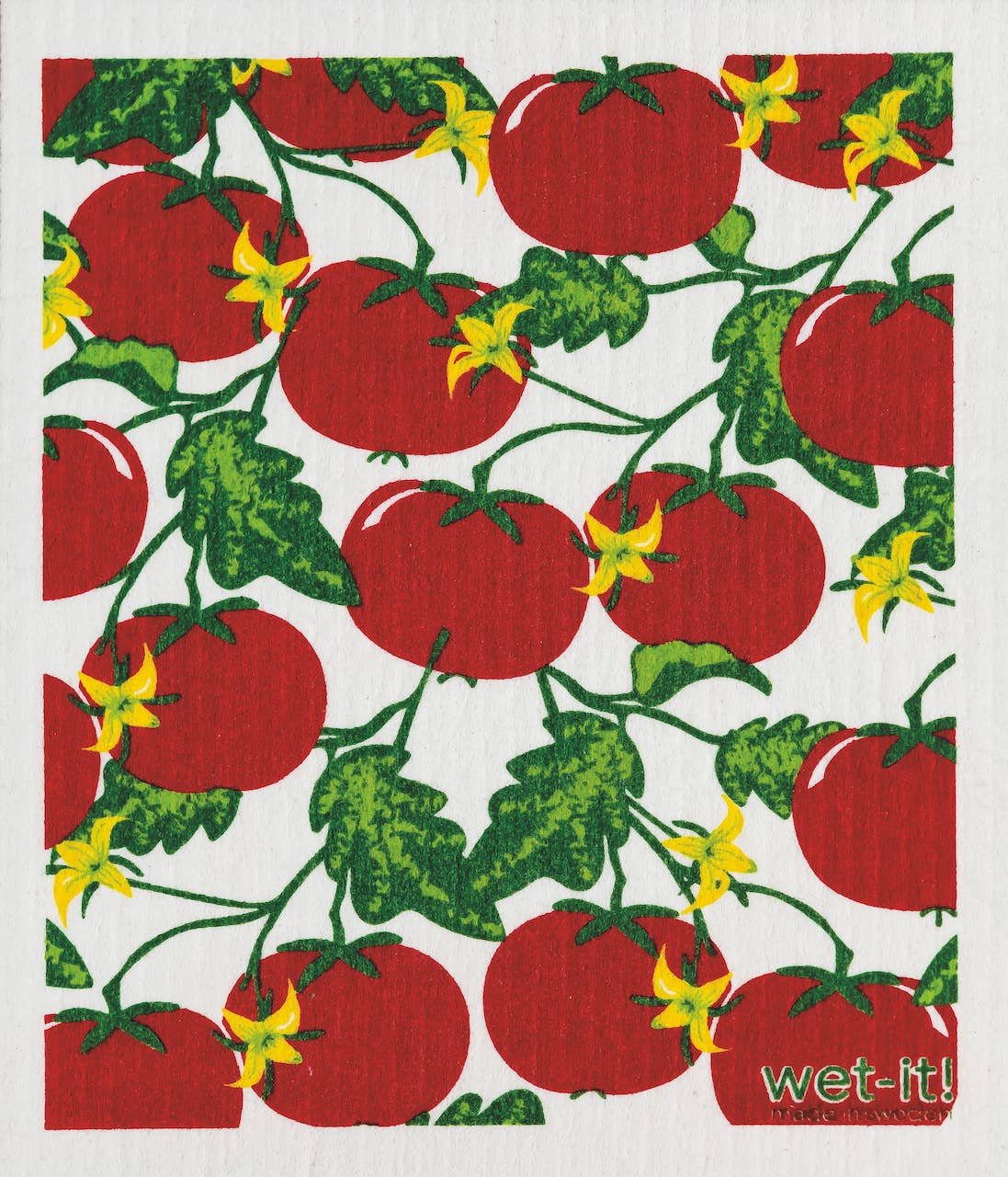 Tomato Vine Swedish Cloth