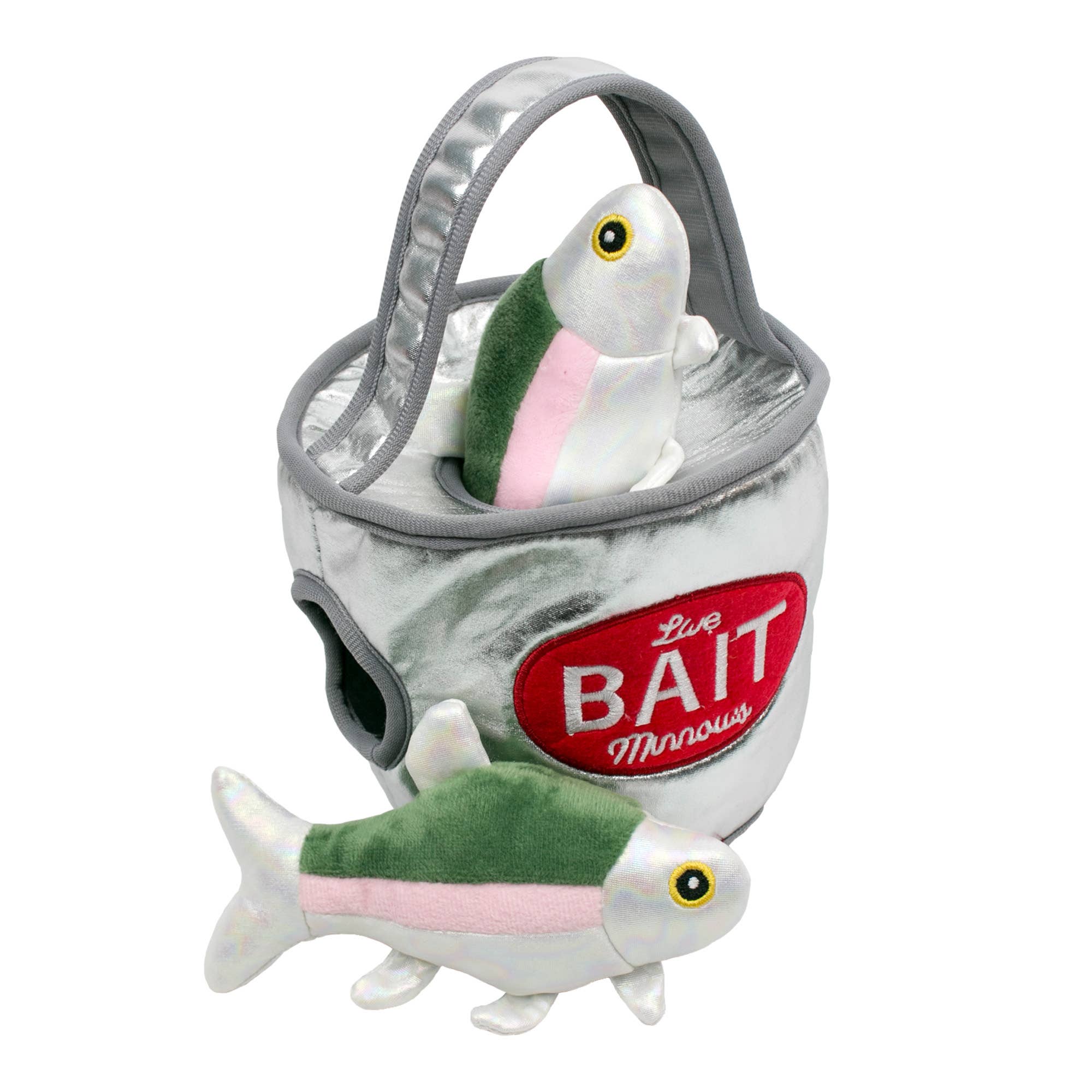 Tall Tails - 9" Bait Bucket Puzzle Dog Toy