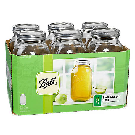 Ball Half Gallon Jars