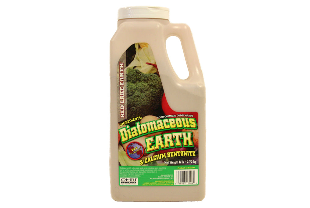 Red Lake Earth - 6lb. Diatomaceous Earth with Calcium Bentonite