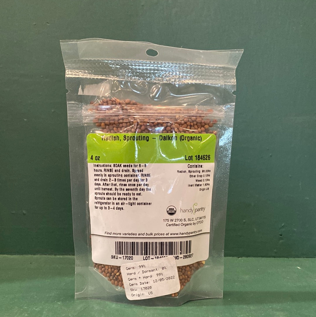 Handy Pantry- Sprouting Seeds