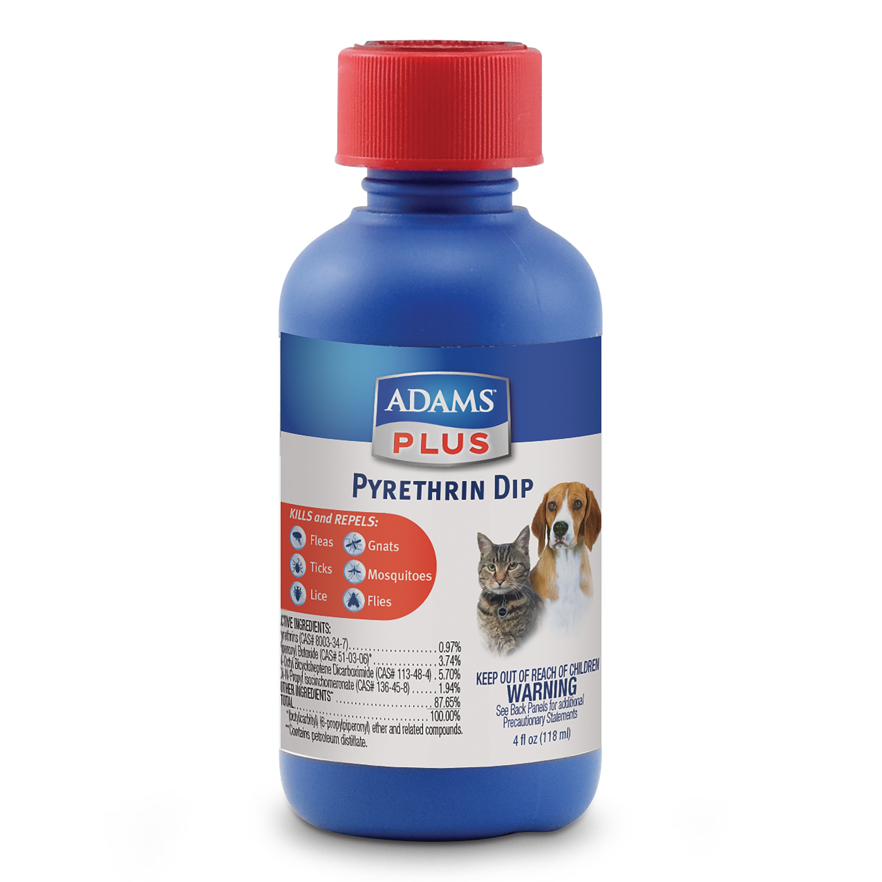 Adams Plus - 4oz. Flea & Tick Dip Pyrethrin