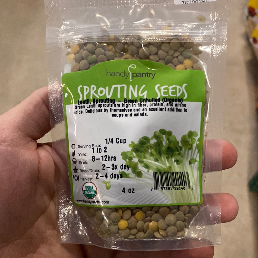 Handy Pantry- Sprouting Seeds