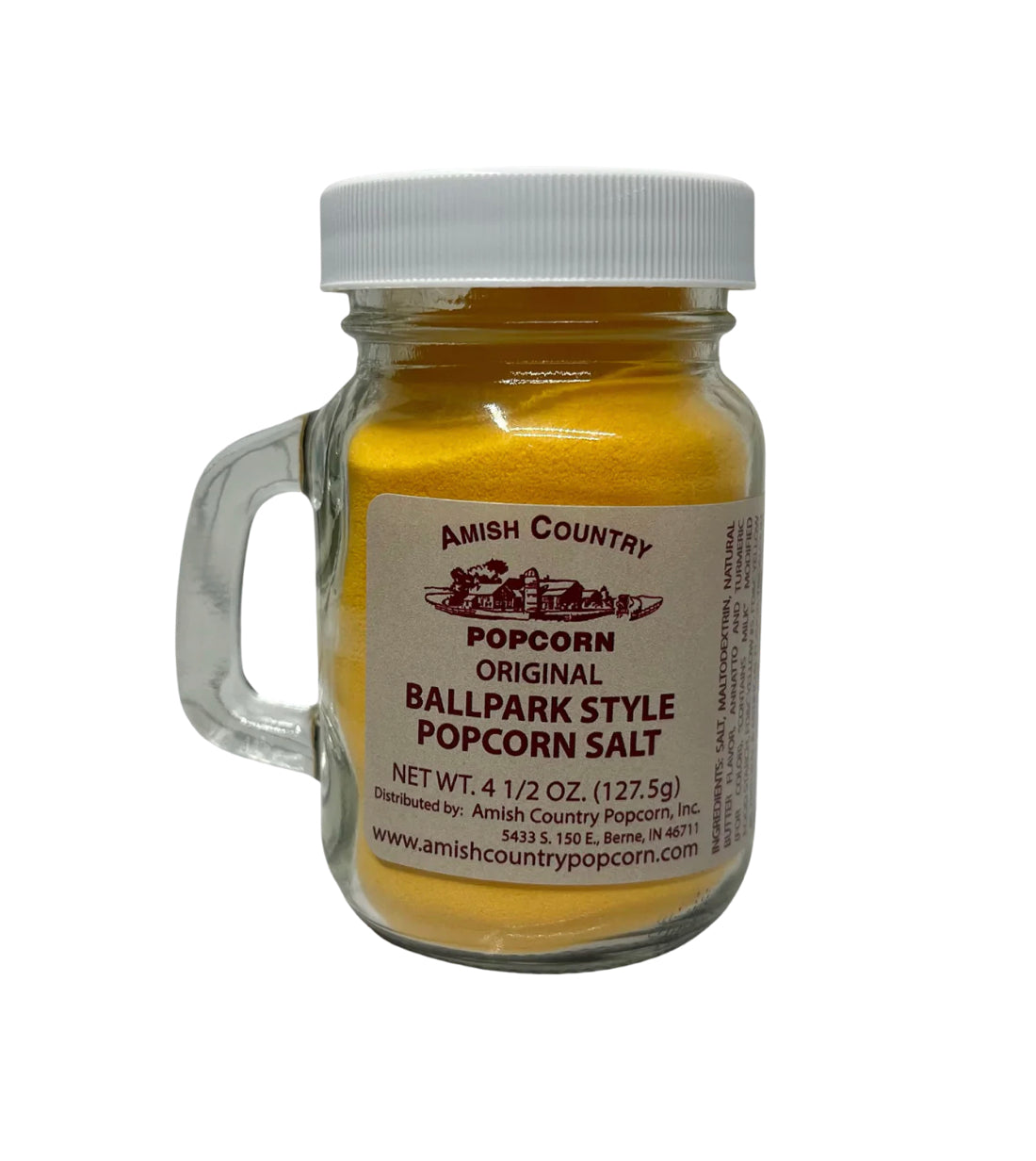 4.5oz Bottle of Ballpark-Style Popcorn Salt