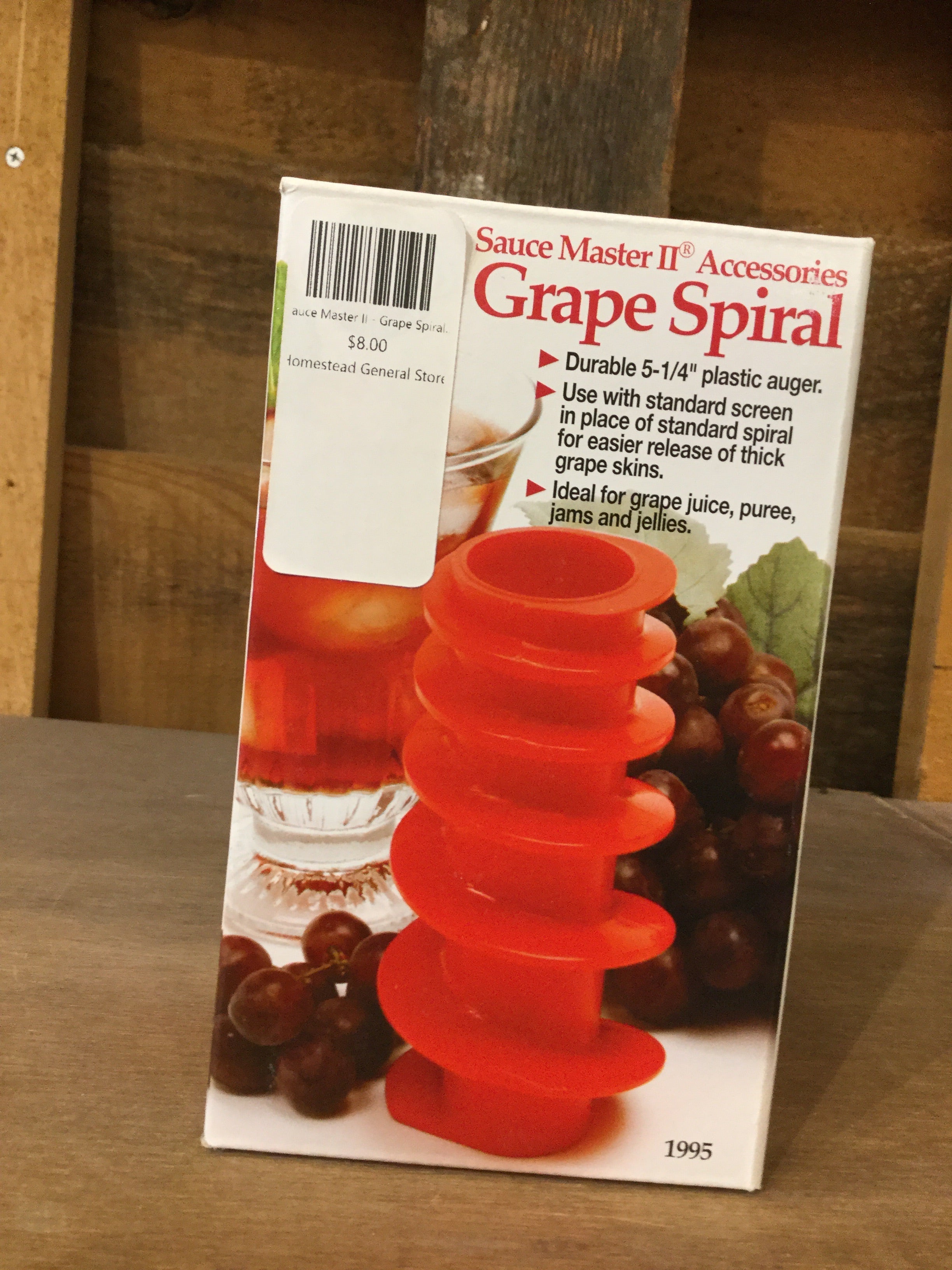 NorPro - Grape Spiral Sauce Maker Accessories